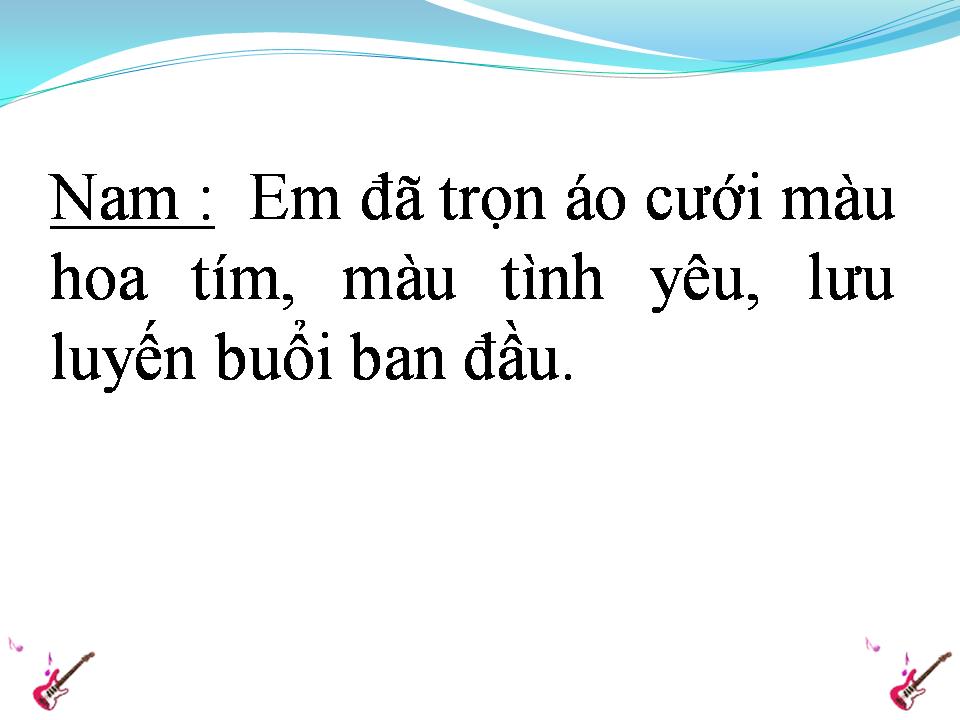 Lời bài hát CĂN NHÀ MÀU TÍM (TÂN CỔ)