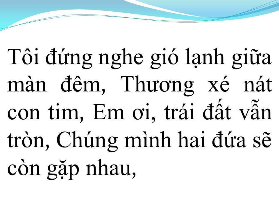 Lời bài hát CĂN NHÀ NGOẠI Ô