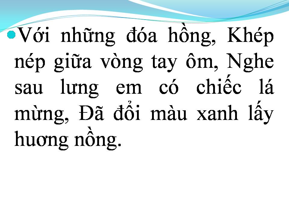 Lời bài hát CĂN NHÀ XƯA