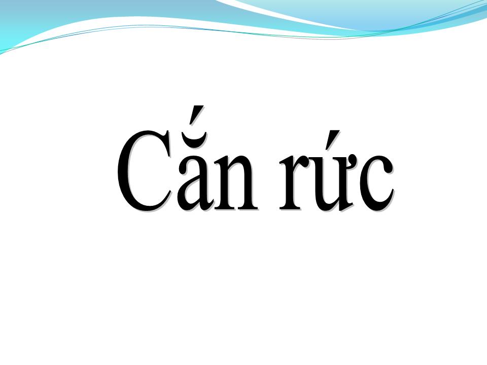 Lời bài hát CẮN RỨT