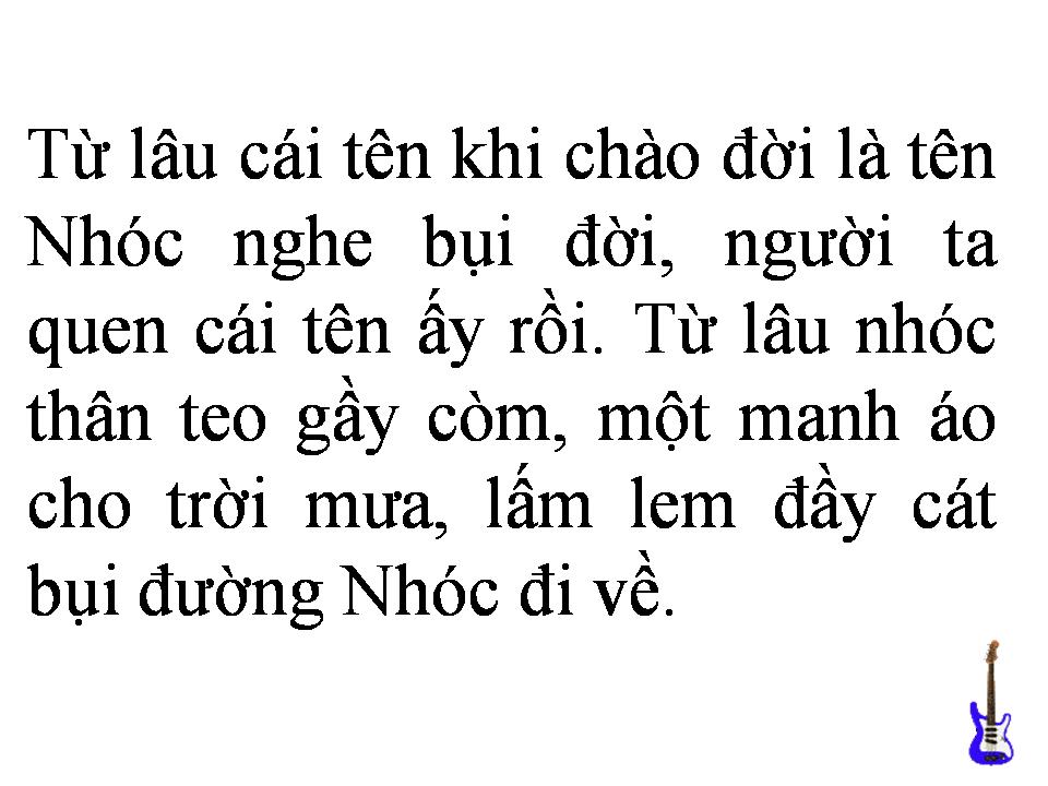 Lời bài hát CẦN MỘT CÁI TÊN