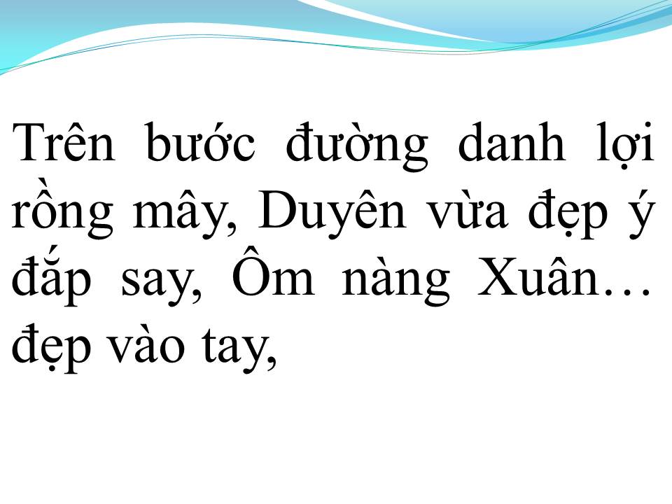 Lời bài hát CÂU CHUYỆN ĐẦU NĂM