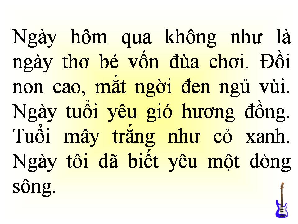 Lời bài hát CÂU CHUYỆN TÌNH TÔI