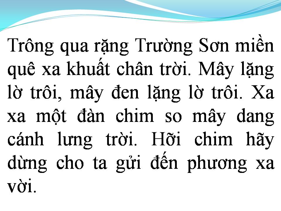 Lời bài hát CÂU HÒ BÊN BỜ HIỀN LƯƠNG