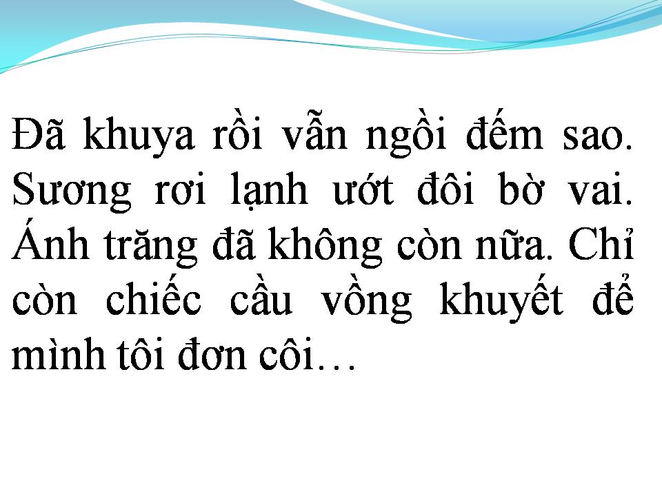 Lời bài hát CẦU VỒNG KHUYẾT