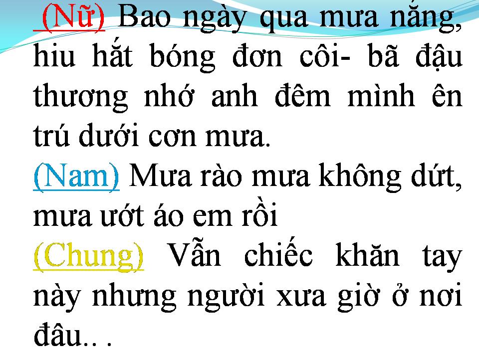 Lời bài hát CÂY BÃ ĐẬU