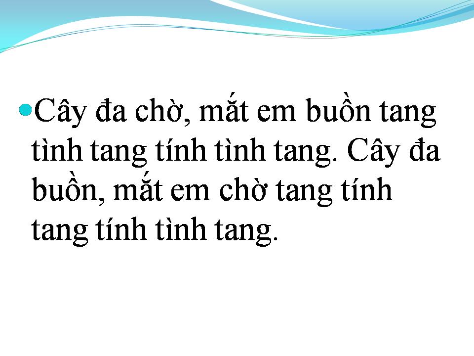 Lời bài hát CÂY ĐA QUÁN DỐC