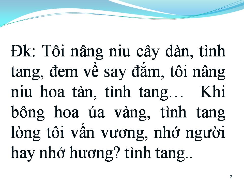 Lời bài hát CÂY ĐÀN BỎ QUÊN