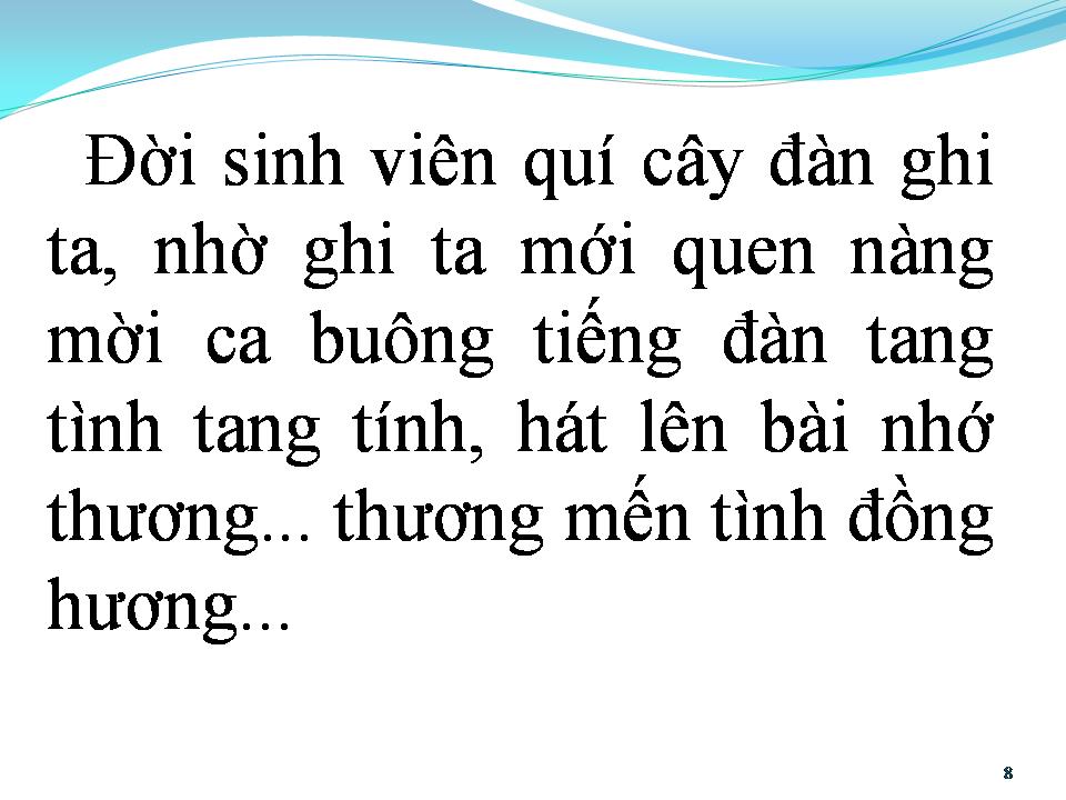 Lời bài hát CÂY ĐÀN SINH VIÊN