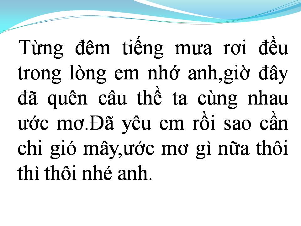Lời bài hát CÓ BAO GIỜ