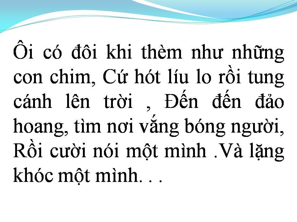 Lời bài hát CÓ ĐÔI KHI