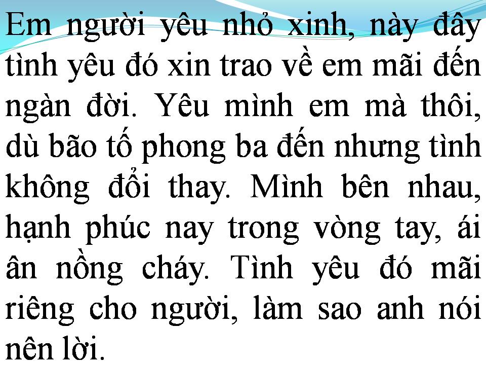 Lời bài hát CÓ EM TỪ ĐÂY