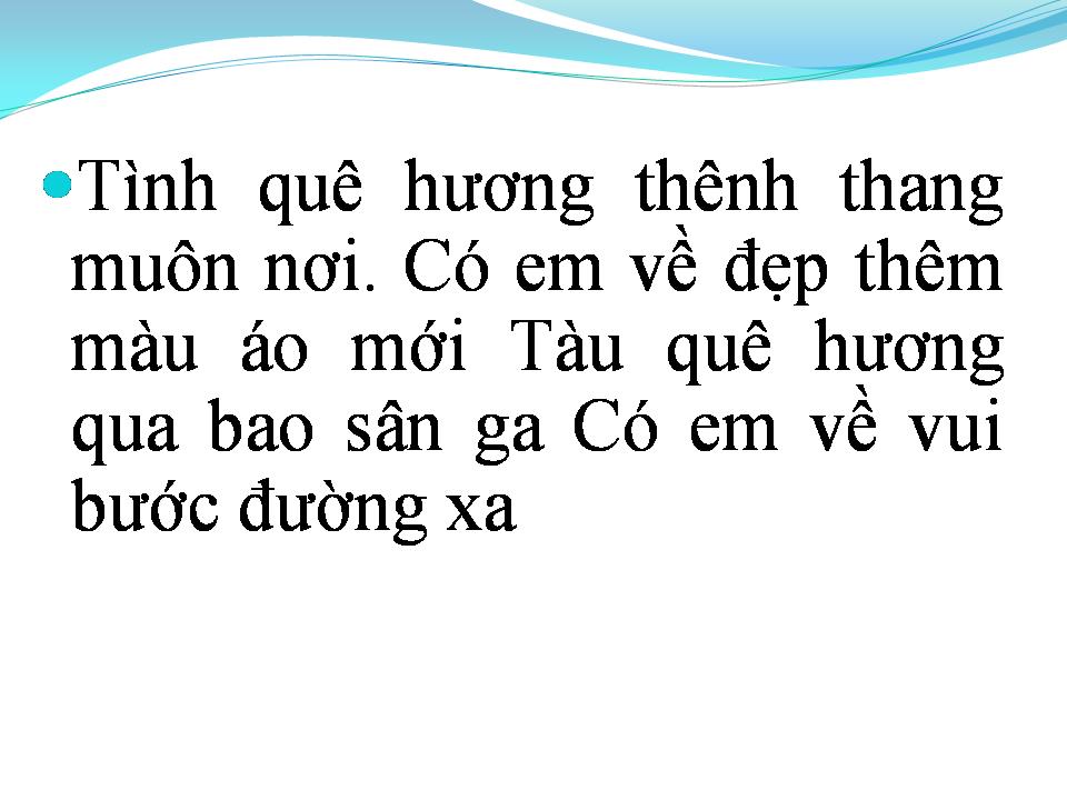 Lời bài hát CÓ EM VỀ