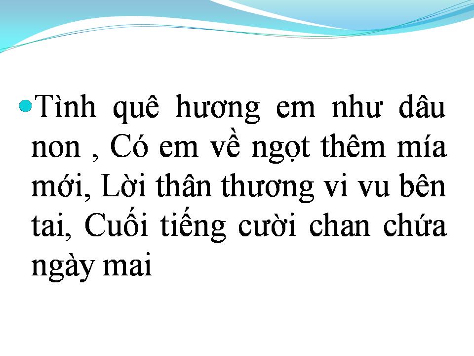 Lời bài hát CÓ EM VỀ