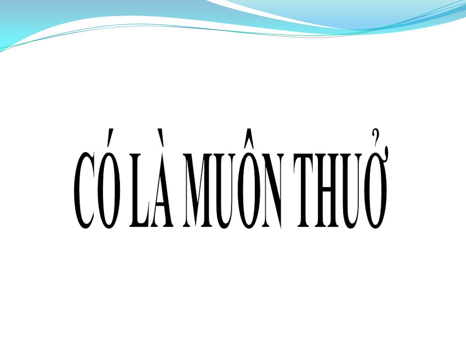 Lời bài hát CÓ LÀ MUÔN THUỞ