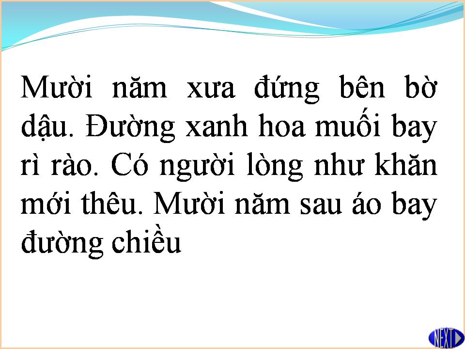 Lời bài hát CÓ MỘT DÒNG SÔNG ĐÃ QUA ĐỜI