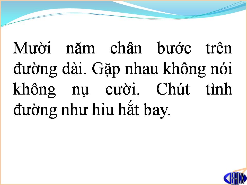 Lời bài hát CÓ MỘT DÒNG SÔNG ĐÃ QUA ĐỜI