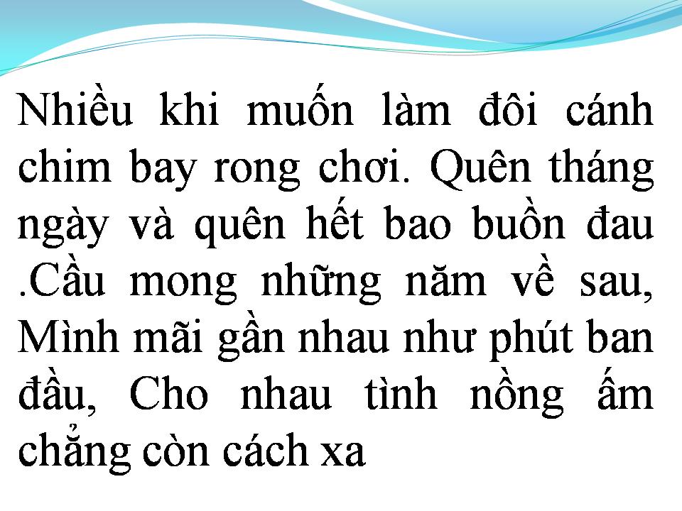 Lời bài hát CÓ NHAU TRỌN ĐỜI