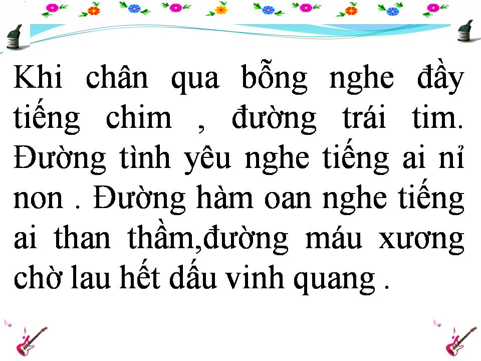 Lời bài hát CÓ NHỮNG CON ĐƯỜNG