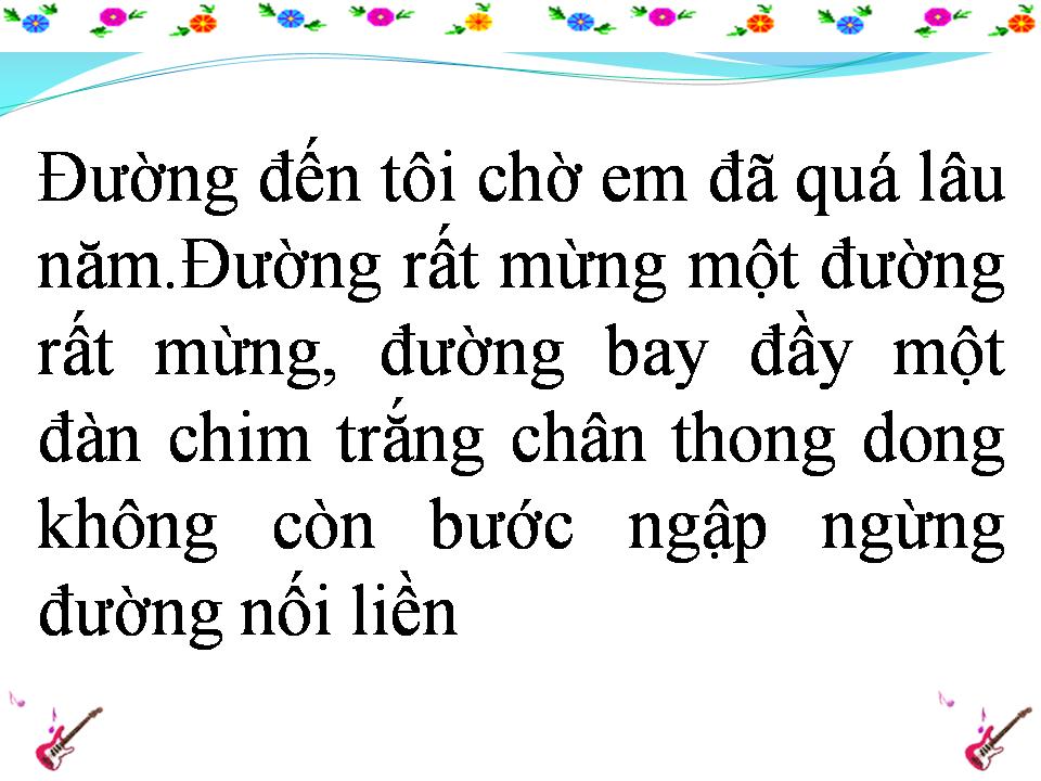 Lời bài hát CÓ NHỮNG CON ĐƯỜNG
