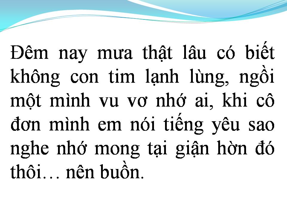 Lời bài hát CÓ NHỮNG CHIỀU EM ĐẾN