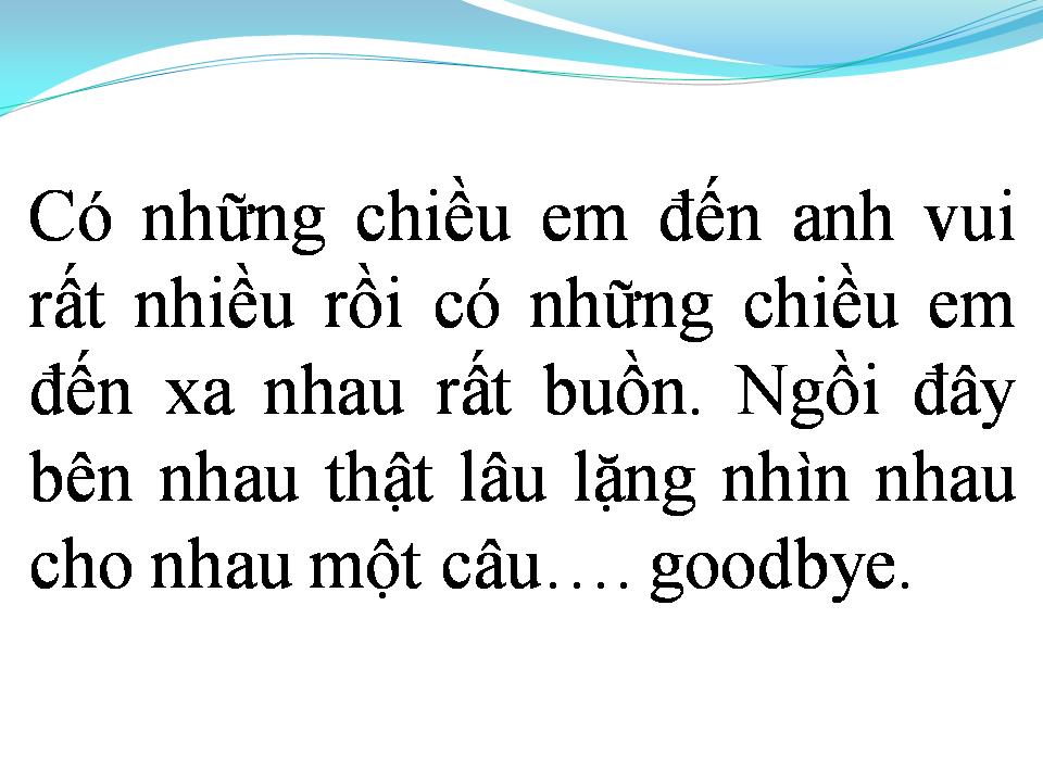 Lời bài hát CÓ NHỮNG CHIỀU EM ĐẾN