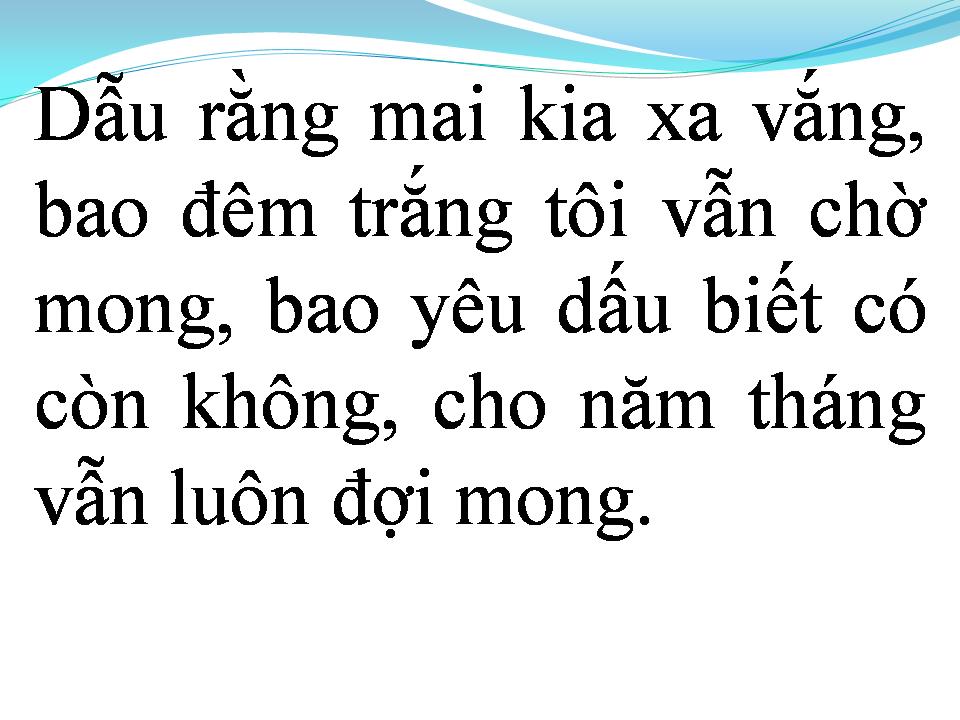 Lời bài hát CÓ NHỮNG KHI MỘT MÌNH