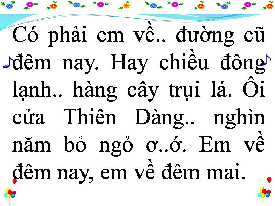 Lời bài hát CÓ PHẢI EM VỀ ĐÊM NAY