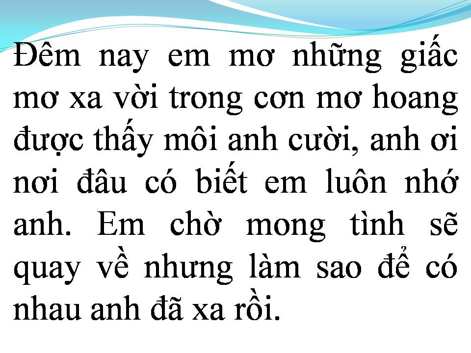 Lời bài hát CÓ PHẢI TA CHIA TAY