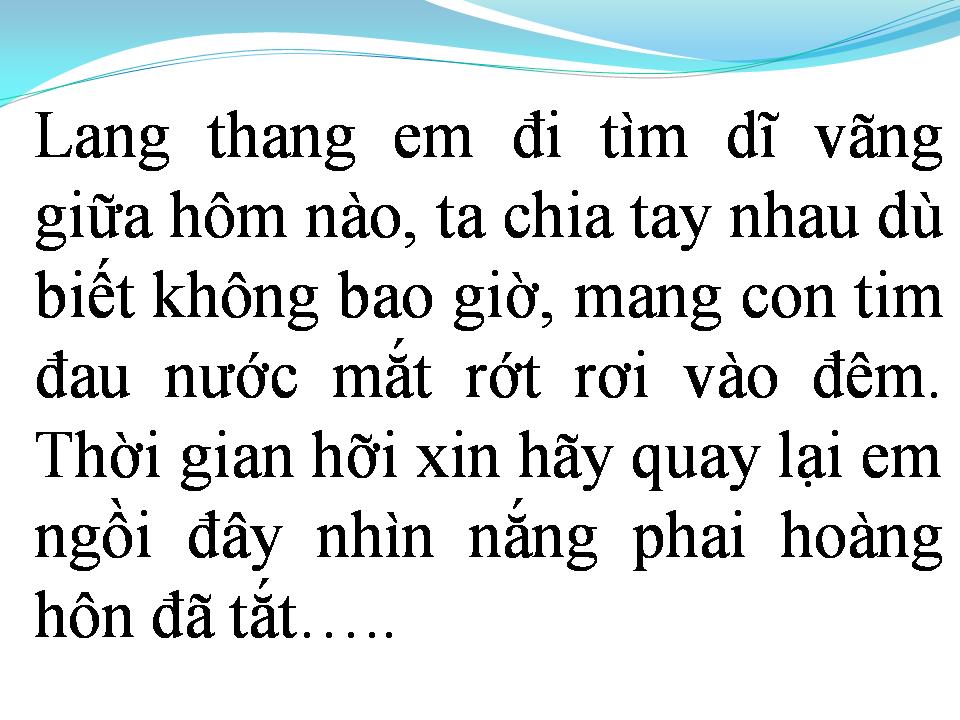 Lời bài hát CÓ PHẢI TA CHIA TAY