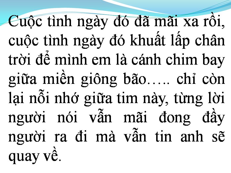 Lời bài hát CÓ PHẢI TA CHIA TAY