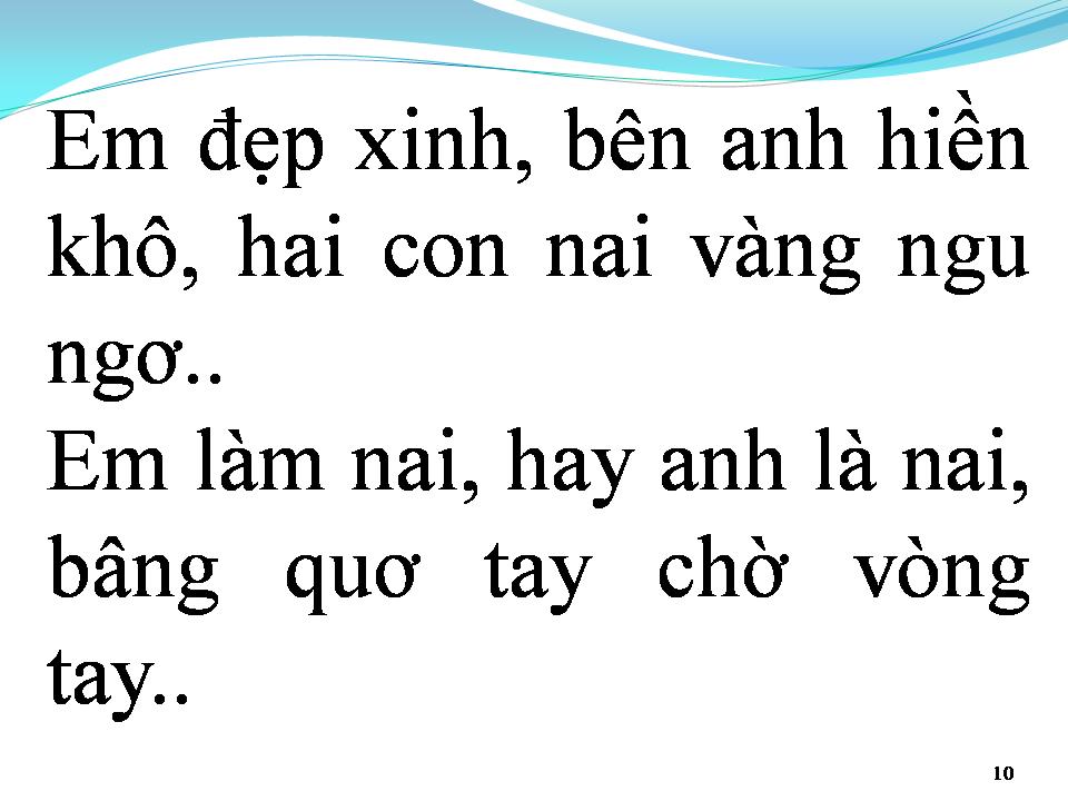 Lời bài hát TÌNH YÊU MẮT NAI