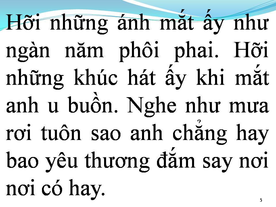 Lời bài hát TÌNH YÊU MONG MANH
