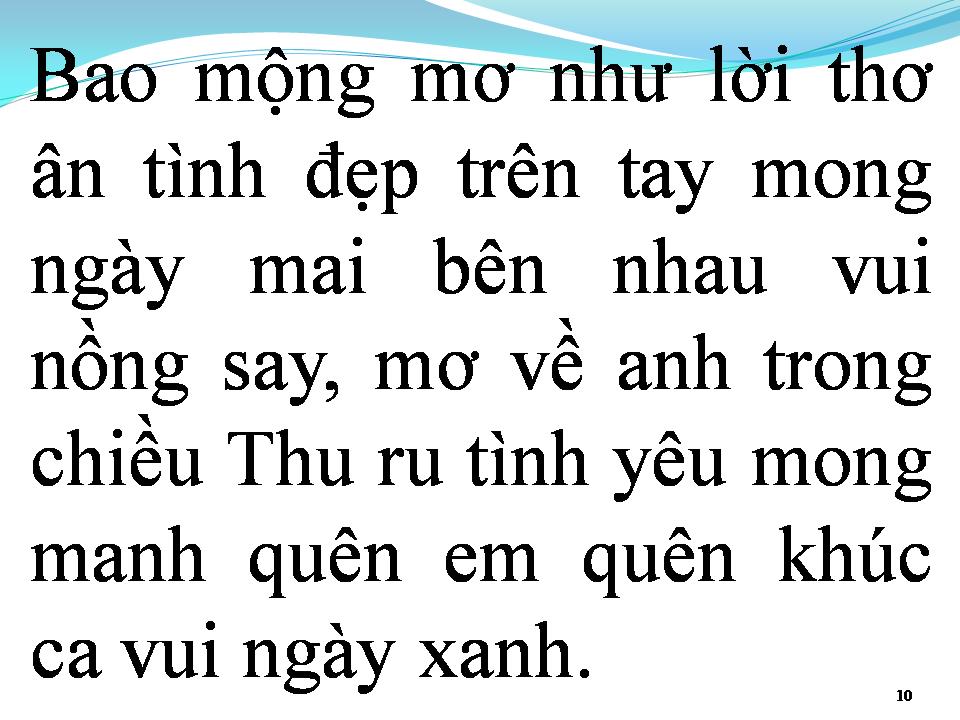 Lời bài hát TÌNH YÊU MONG MANH