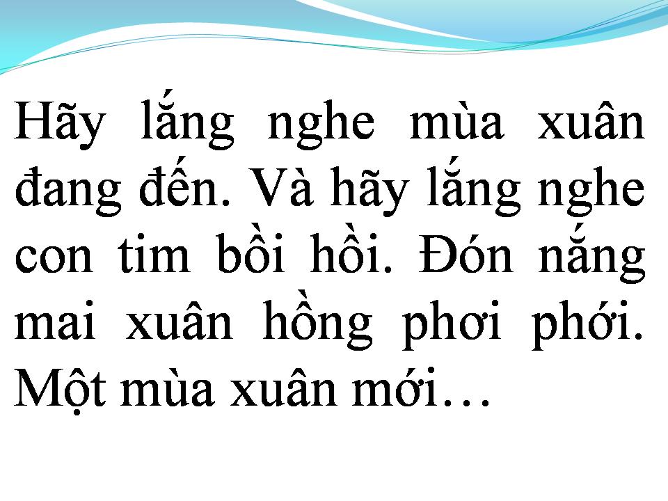 Lời bài hát TÌNH YÊU MÙA XUÂN