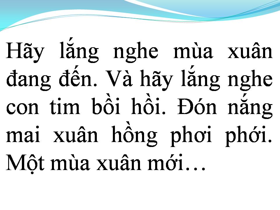 Lời bài hát TÌNH YÊU MÙA XUÂN