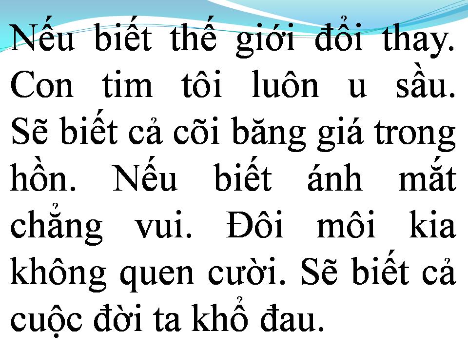 Lời bài hát TÌNH YÊU MUÔN THUỞ