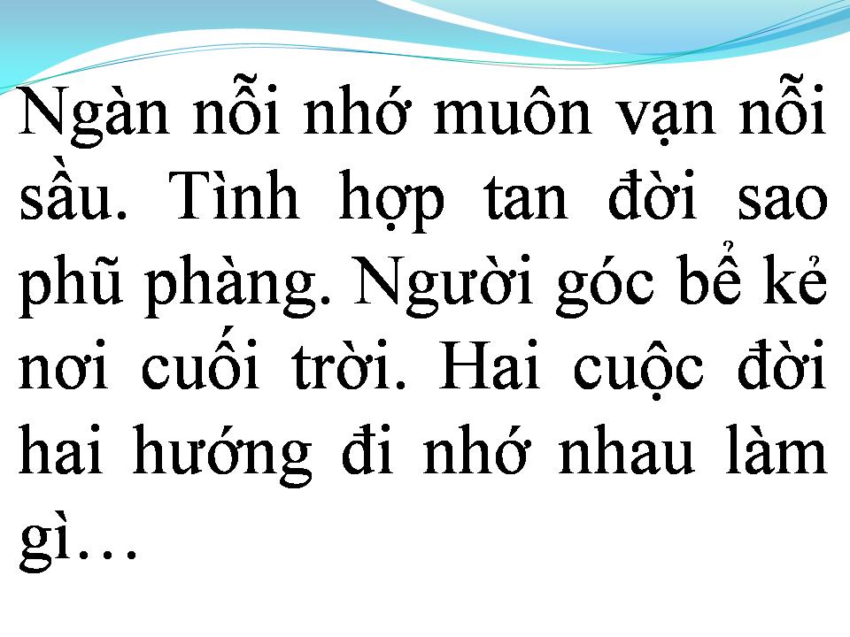 Lời bài hát TÌNH YÊU MUÔN THUỞ