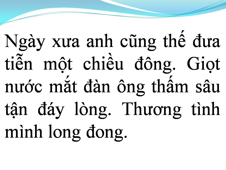 Lời bài hát TÌNH YÊU NÀO PHẢI TRÒ CHƠI