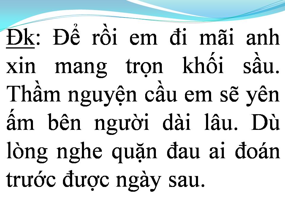 Lời bài hát TÌNH YÊU NÀO PHẢI TRÒ CHƠI
