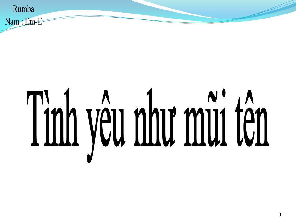 Lời bài hát TÌNH YÊU NHƯ MŨI TÊN