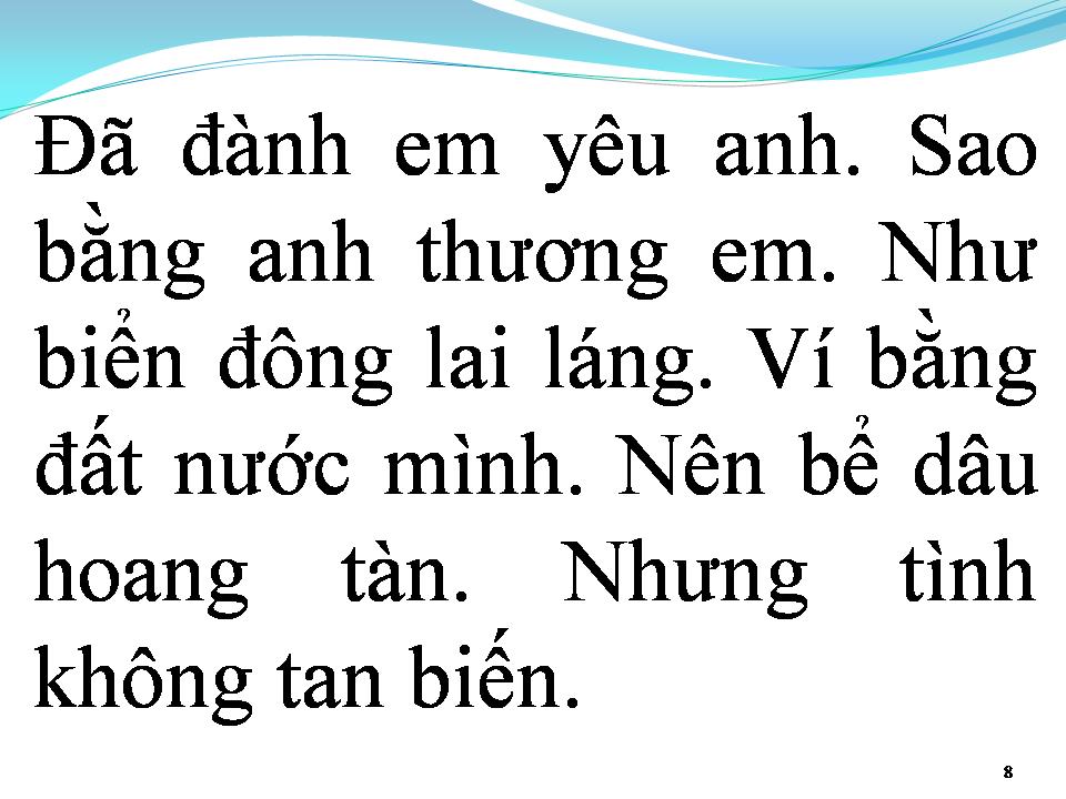 Lời bài hát TÌNH YÊU THỦY THỦ
