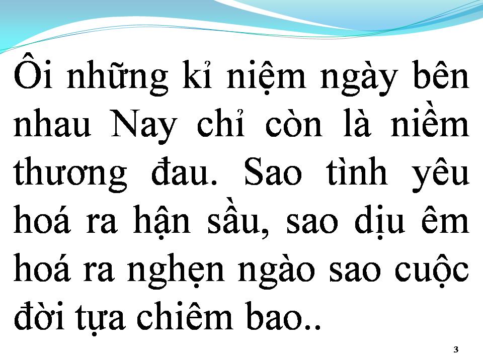 Lời bài hát TÌNH YÊU TRẢ LẠI TRĂNG SAO