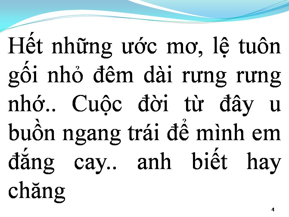 Lời bài hát TÌNH YÊU TRẢ LẠI TRĂNG SAO