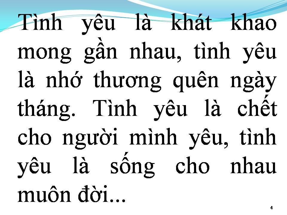 Lời bài hát TÌNH YÊU