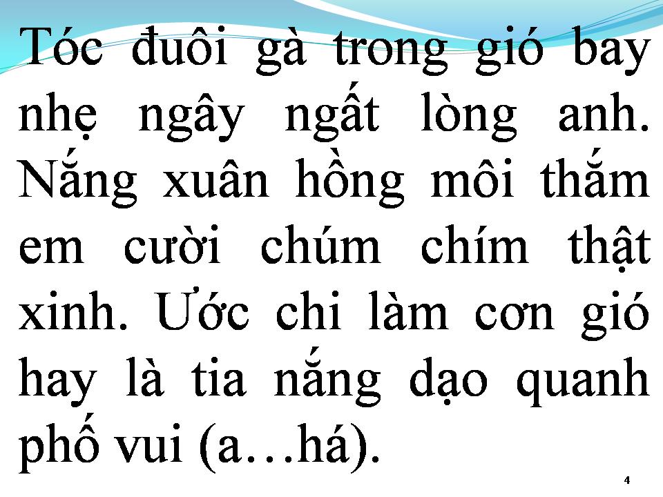 Lời bài hát TÓC EM ĐUÔI GÀ
