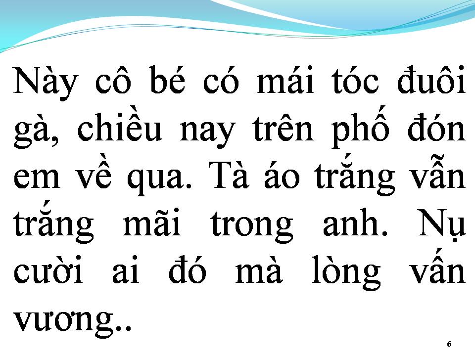 Lời bài hát TÓC EM ĐUÔI GÀ