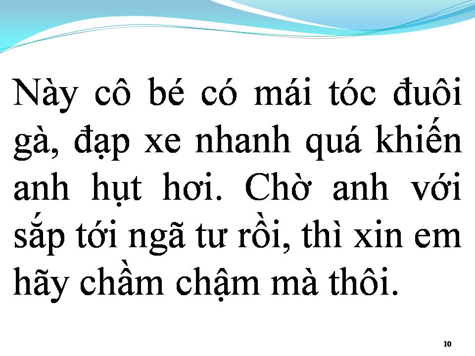 Lời bài hát TÓC EM ĐUÔI GÀ