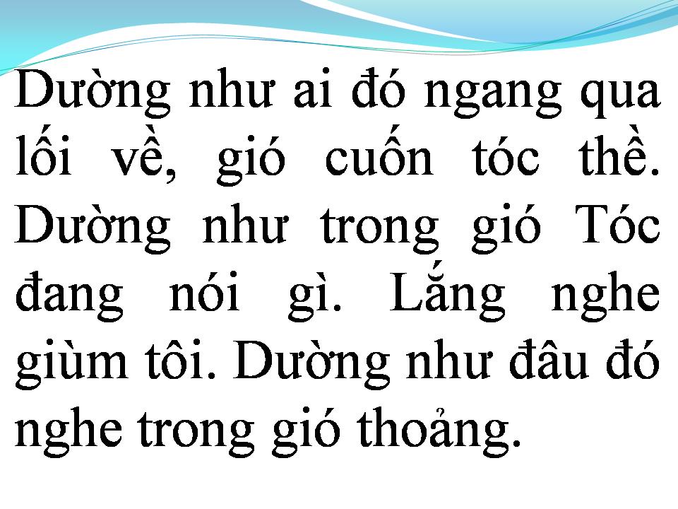 Lời bài hát TÓC HÁT