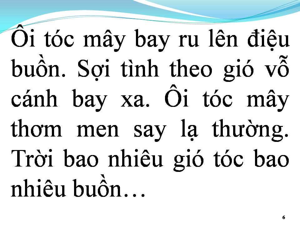 Lời bài hát TÓC MAY